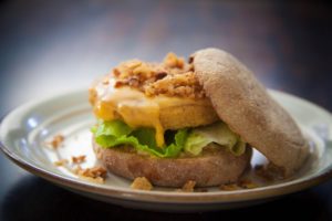 Photo of fish fillet sandwich